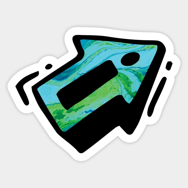 Arrow Dynamic Sticker by VANDERVISUALS